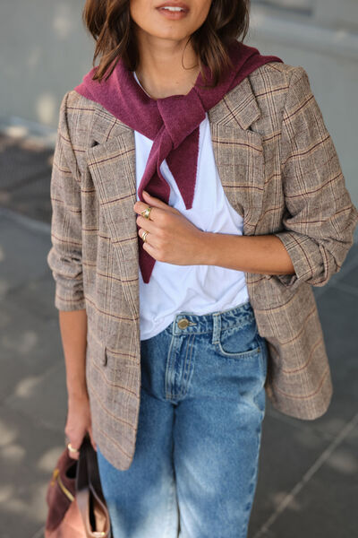 Sully Triangle Knit Scarf, WASHED BURGUNDY