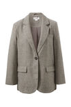 Heritage Blazer, NEUTRAL TWEED WOOL BLEND - alternate image 2