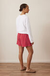 Mila Short, TEXTURED RED CHECK - example image 6