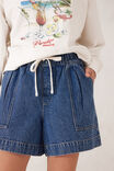 Darcy Relaxed Everyday Short, FRESH INDIGO - alternate image 4