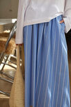 Florence Maxi Skirt, OXFORD BLUE WHITE STRIPE - example image 5