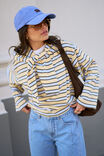 Pip Everyday Cap, VINTAGE BLUE/BURNT TOFFEE - alternate image 4