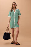 Nala Stripe Knit Mini Dress, KELLY GREEN STRIPE - alternate image 5
