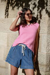 Darcy Relaxed Everyday Short, FRESH INDIGO - alternate image 5