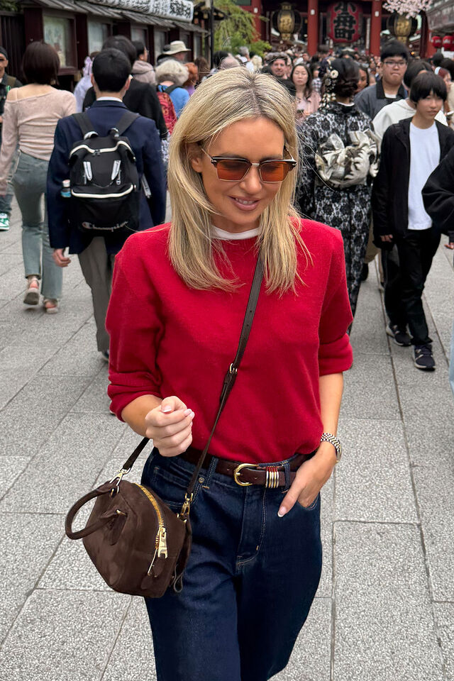 Ness Knit Pullover, CHILLI