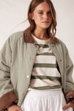 Barn Jacket, ASH GREEN - alternate image 4