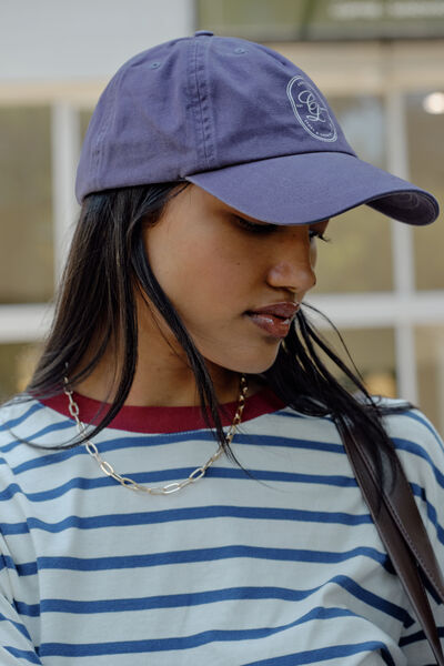 Pip Everyday Cap, NAVY/WHITE CLUB LOGO