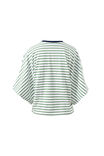 Lucy Relaxed Sleeve Tee, BASIL/WHITE STRIPE - example image 3