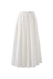 Florence Maxi Skirt, WHITE BRODERIE - alternate image 2