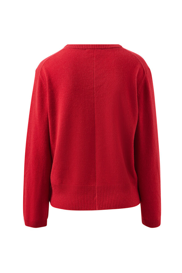 Ness Knit Pullover, CHILLI
