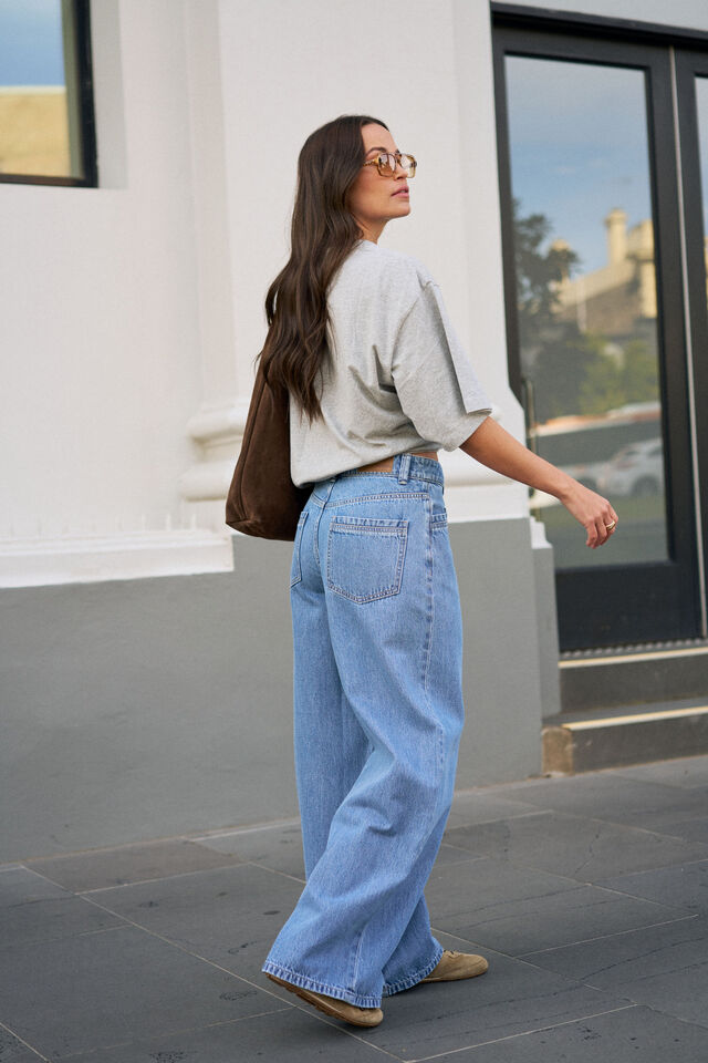Reese Wide Jean, VINTAGE BLUE