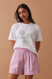 Mila Short, HIBISCUS PINK TRIPLE STRIPE - alternate image 4