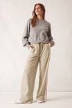 Soft Knit Raglan Crew, GREY MARLE - alternate image 5