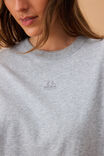 Phoebe Premium Tee, GREY MARLE - alternate image 4