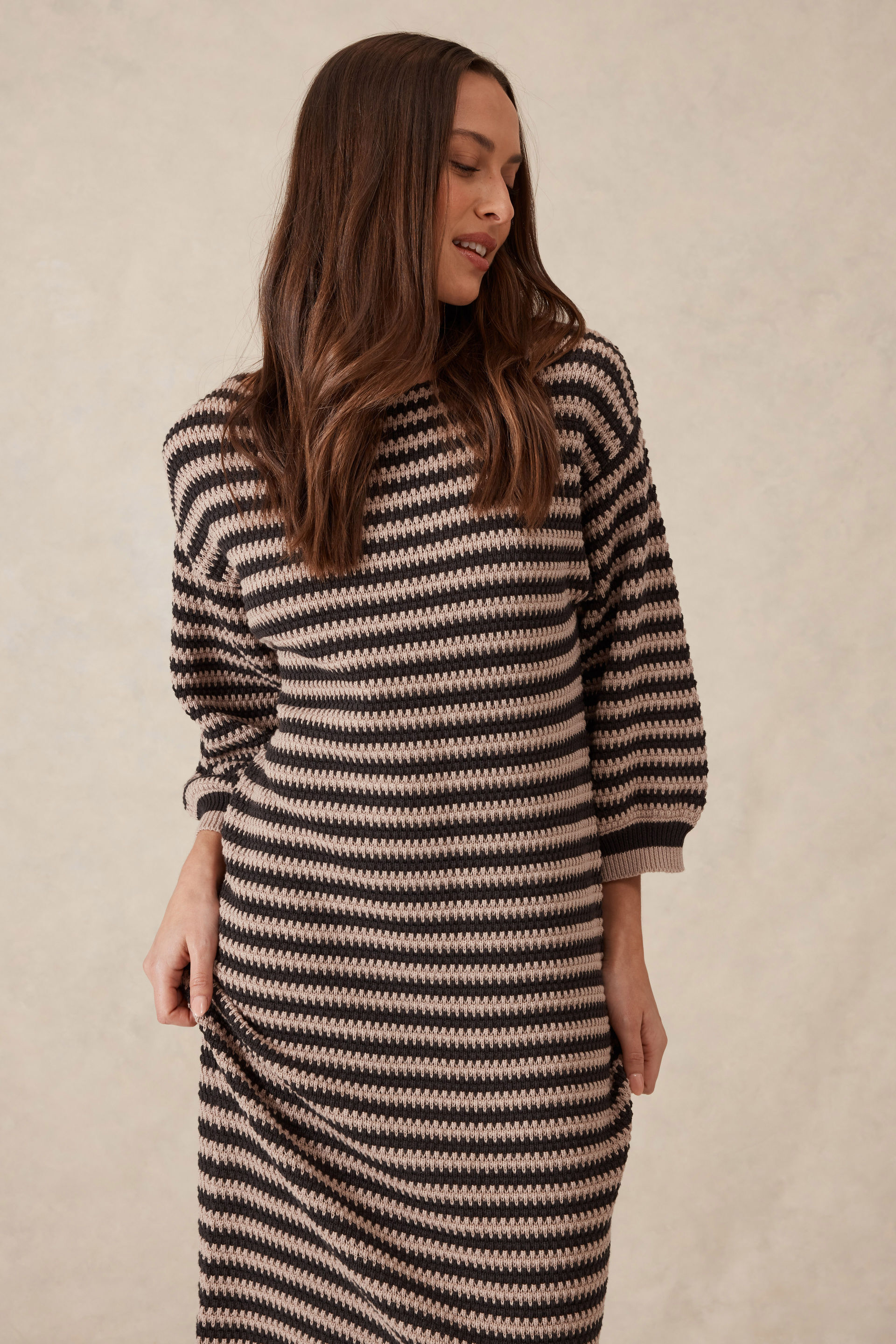 Summer Slouchy Knit Dress