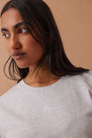 Stevie Slouchy Tee, CLOUD MARLE MONOGRAM - alternate image 5