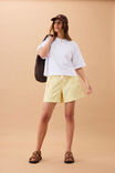 Darcy Relaxed Everyday Short, WASHED BUTTER - alternate image 4