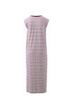 Paloma Dress, WHITE/POMEGRANATE STRIPE - alternate image 3