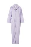 Relaxed Zip Jumpsuit, SMOKEY LILAC RESCUED FABRIC - alternate image 2