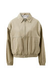 Annie Bomber Jacket, ASH GREEN - alternate image 2