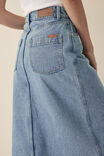 A-Line Denim Maxi Skirt, VINTAGE BLUE - alternate image 5