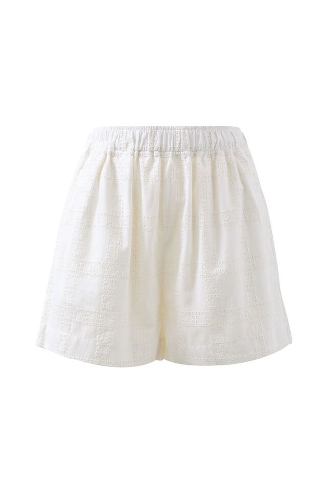 Mila Short, WHITE BRODERIE