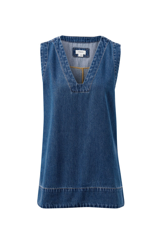 Winnie Tunic, FRESH INDIGO