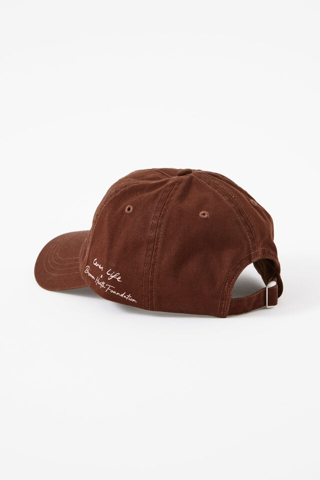 Ceres Life X Bhf Love Cap, CHOCOLATE/CORAL
