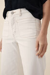 Wide Leg Pocket Jean, FRESH ECRU IN RESCUED COTTON - alternate image 5