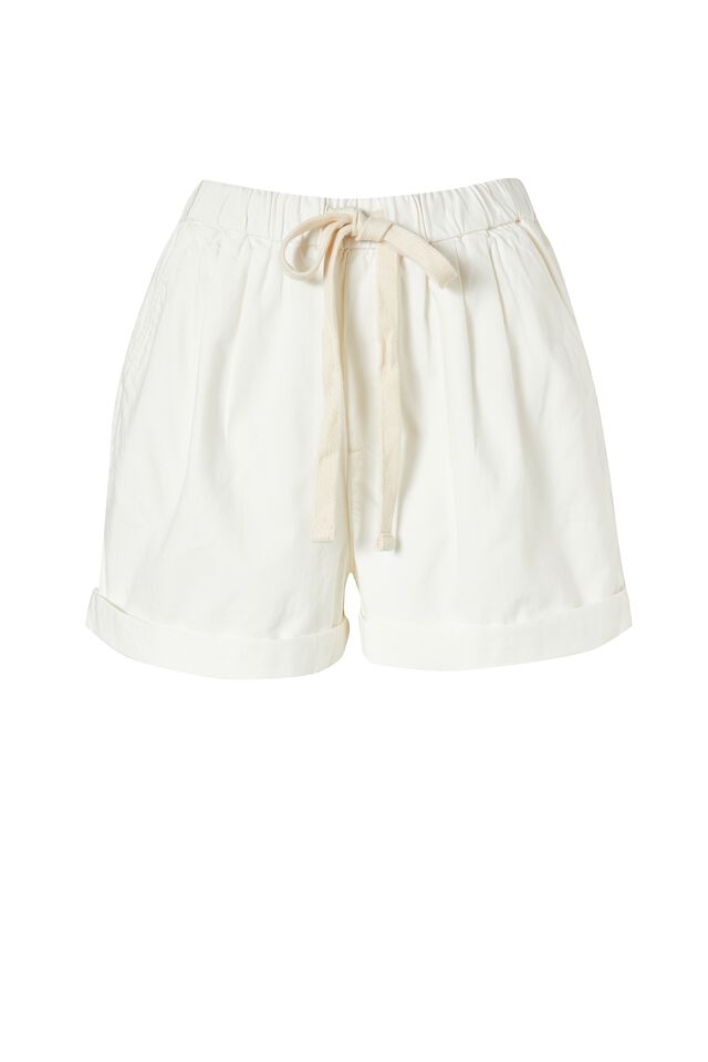 Baggy Everyday Short, WARM WHITE
