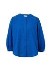 Broderie Tunic In Rescued Cotton, COBALT - alternate image 2