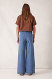 Wide Leg Patch Pocket Jean, WASHED INDIGO - alternate image 3
