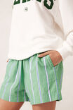 Mila Short, GRASS GREEN AND OXFORD BLUE STRIPE - alternate image 5