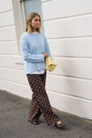 Resort Pant, CHOC POLKA DOT - alternate image 6