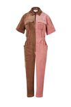 Short Sleeve Jumpsuit In Rescue Cord, PINK COFFEE - alternate image 2