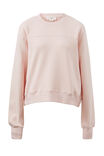 Seamed Fleece Top, SHELL PINK - alternate image 2