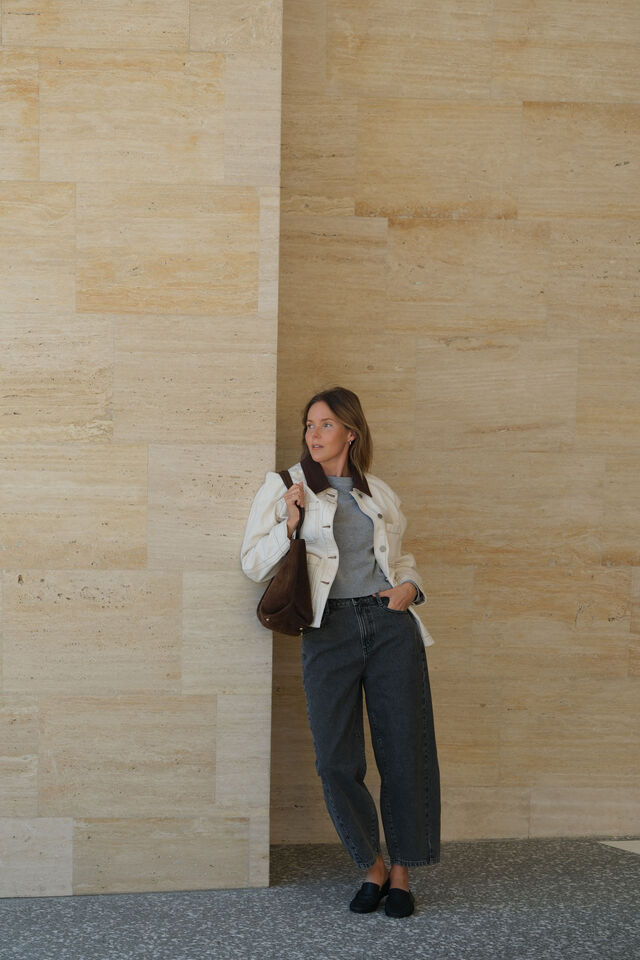 Denim Barn Jacket, NATURAL ECRU