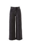 Evie Wide Leg Jean, WASHED BLACK - alternate image 2