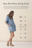 Boxy Shirt Dress, VINTAGE BLUE DENIM - alternate image 7