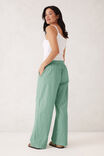 The Lounge Pant, KELLY GREEN WHITE STRIPE - alternate image 3