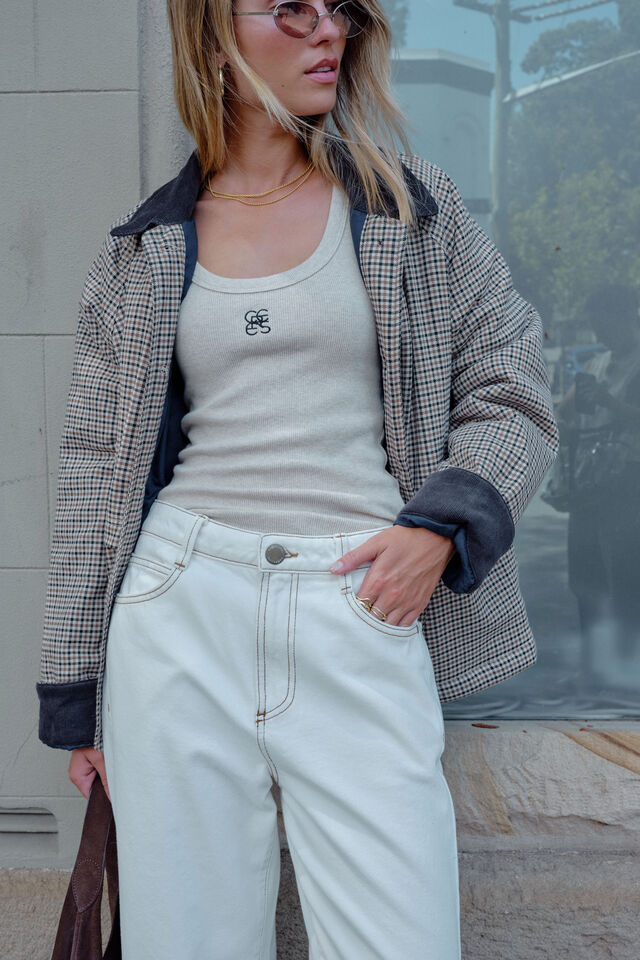 Blair Barn Jacket, CHECK