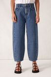 Tapered Barrel Jean, FRESH INDIGO - alternate image 4
