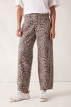 Tapered Barrel Jean, LEOPARD - alternate image 5