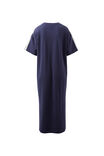 Charlotte Midi Terry Dress, NEW NAVY SIDE STRIPE - alternate image 3