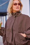 Gwen Bubble Jacket, BRUNETTE - example image 4