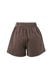 Mila Short, TEXTURED CHOCOLATE CHECK - example image 3