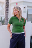 Luella Rib Tee, BASIL - example image 5