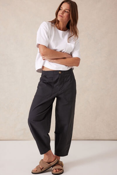 The Weekender Pant, WASHED BLACK