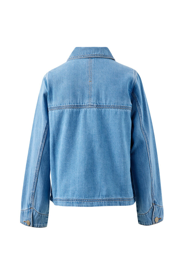 Hannah Denim Jacket, VINTAGE BLUE
