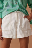 Weekender Short, FRESH ECRU - alternate image 6